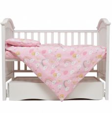 Змінна постіль 4 ел Twins Sky 3023-TS-08, pink